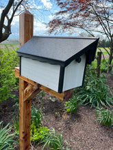 Load image into Gallery viewer, Durable and Beautiful Poly Lumber Mailbox | Wood Grain Look | Eco-Friendly Recycled Plastic | Durable Quality Craftsmanship | E253