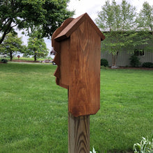 Load image into Gallery viewer, Mountain Man Birdhouse | Hand Made from Reclaimed Wood | BS-BH3