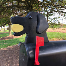 Load image into Gallery viewer, Labrador Retriever with Ball Mailbox | Unique Dog Mailbox | PP003B