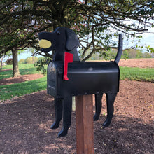 Load image into Gallery viewer, Labrador Retriever with Ball Mailbox | Unique Dog Mailbox | PP003B