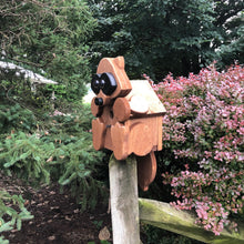 Load image into Gallery viewer, Raccoon Birdhouse | Hand Made from Reclaimed Wood | BH16