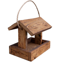 Load image into Gallery viewer, Simple Rustic Bird Feeder| Hand Made from Reclaimed Wood | BRF50
