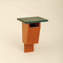 Load image into Gallery viewer, Sparrow Resistant Blue Bird Box | Durable Poly Lumber | Amish Made | E102