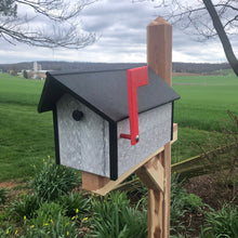 Load image into Gallery viewer, Marbled Poly Lumber Mailbox | Eco-Friendly Recycled Plastic | Durable Quality Craftsmanship | E250