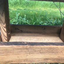 Load image into Gallery viewer, Simple Rustic Bird Feeder| Hand Made from Reclaimed Wood | BRF50