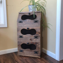 Load image into Gallery viewer, Storage Bin | Potato and Onion Bin | Rustic Farmhouse Decor | TTA-ON