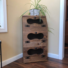 Load image into Gallery viewer, Storage Bin | Potato and Onion Bin | Rustic Farmhouse Decor | TTA-ON