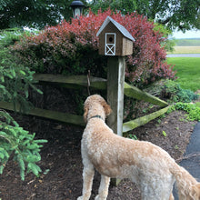 Load image into Gallery viewer, Simple Easy to Clean Birdhouse | Rustic Amish Outdoor Decor | K0006