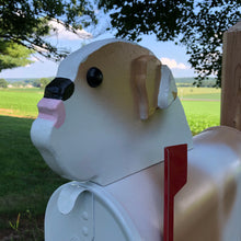 Load image into Gallery viewer, English Bulldog Mailbox | Unique Dog Mailbox | pp015