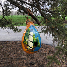 Load image into Gallery viewer, Gourd Birdhouse | Lighthouse