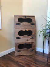 Load image into Gallery viewer, Storage Bin | Potato and Onion Bin | Rustic Farmhouse Decor | TTA-ON