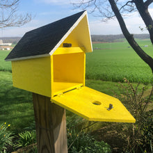 Load image into Gallery viewer, Easy to Clean Wooden Birdhouse | Rustic Amish Outdoor Decor | K0006