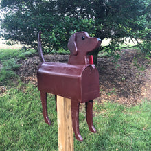 Load image into Gallery viewer, Chocolate Lab | Unique Dog Mailbox | pp003