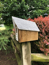 Load image into Gallery viewer, Simple Easy to Clean Birdhouse | Rustic Amish Outdoor Decor | K0006
