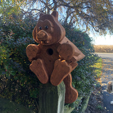 Load image into Gallery viewer, Squirrel Birdhouse | Hand Made from Reclaimed Wood | BH14