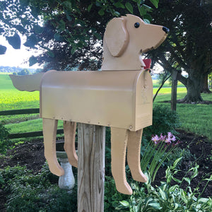 Golden Doodle | Unique Dog Mailbox | pp014