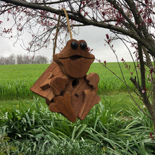 Load image into Gallery viewer, Frog Birdhouse | Hand Made from Reclaimed Wood