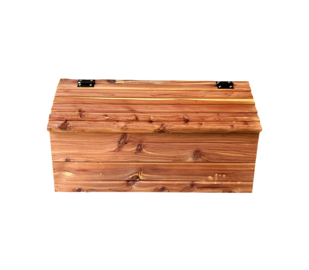 Cedar Mail Mount Mailbox | City Mailbox | Simple and Beautiful Cedar Mailbox | SB066