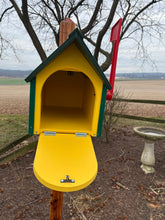 Load image into Gallery viewer, Tractor Mailbox made with Durable Poly Lumber | Amish Made | Recycled Plastic | KT100