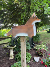 Load image into Gallery viewer, Adorable Fox Mailbox | Perfect for Cabin or Wildlife Lover! | pp056