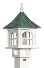 Load image into Gallery viewer, Bethany Bird Feeder | Beautiful and Unique Cupola Design | Copper Roof | BFBT