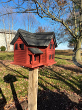 Load image into Gallery viewer, Rustic Large Birdhouse | Reclaimed Materials | Amish Made | SH-BH4