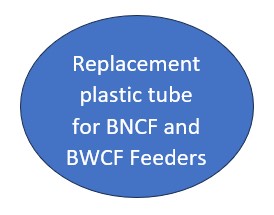 Replacement Plastic Tube for Bird Feeders (BNCF and BWCF)