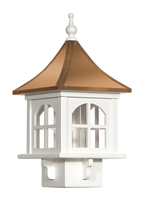 Load image into Gallery viewer, Bethany Bird Feeder | Beautiful and Unique Cupola Design | Copper Roof | BFBT