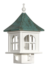 Bethany Bird Feeder | Beautiful and Unique Cupola Design | Copper Roof | BFBT