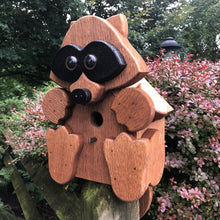 Load image into Gallery viewer, Raccoon Birdhouse | Hand Made from Reclaimed Wood | BH16