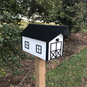 Barn Style Mailbox | Poly Lumber | Durable Quality Craftsmanship | E250