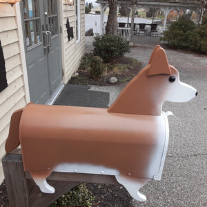 Corgi Mailbox | Pembroke Welsh Corgi | Unique Dog Mailbox | pp011