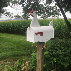 Adorable Chicken Mailbox | Farm Animal | Unique Mailbox | PP017