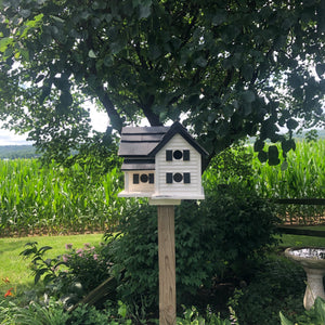 Rustic Large Birdhouse | Reclaimed Materials | Amish Made | SH-BH4