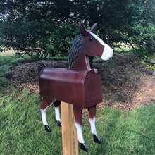 Load image into Gallery viewer, Unique Horse Mailbox | Perfect for Horse Farm or Horse Lover! | pp005