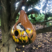 Load image into Gallery viewer, Gourd Birdhouse | Chickadee