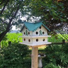 Load image into Gallery viewer, Large Birdhouse | Martin House | Metal Roof | Easy Clean Out | Reclaimed Materials | Amish Made | SH-BH3