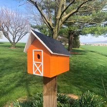 Load image into Gallery viewer, Simple Wooden Birdhouse | Easy to Clean | Rustic Amish Outdoor Decor | K0006