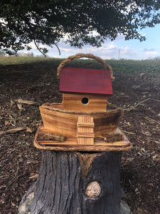 Ark Birdhouse | Rustic hand made birdhouse | CL646