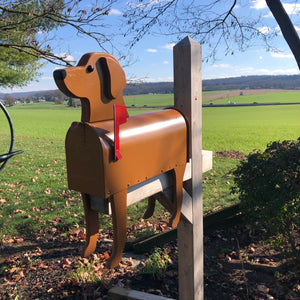 Labrador Retriever Mailbox | Unique Dog Mailbox | pp003