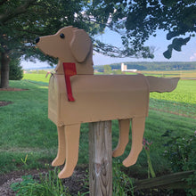 Load image into Gallery viewer, Golden Doodle | Unique Dog Mailbox | pp014