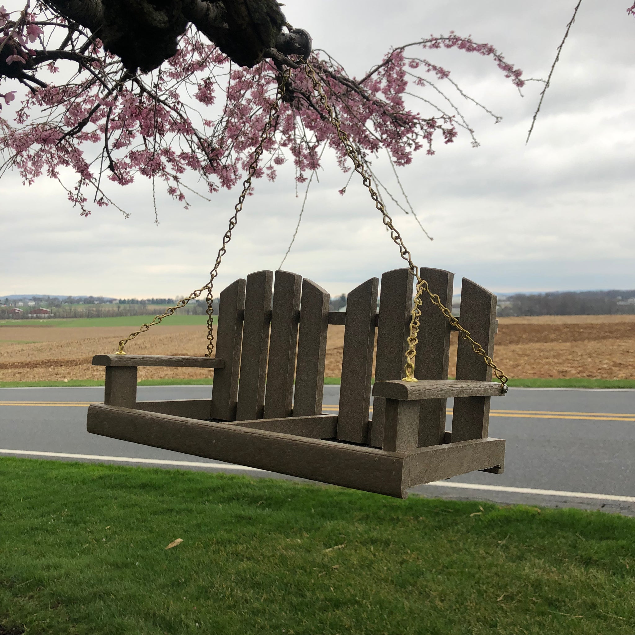 Recycled porch swing deals