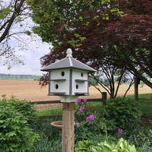 Load image into Gallery viewer, Large Birdhouse | Martin House with Eight Holes and Eight Rooms | Made with Durable Poly Lumber