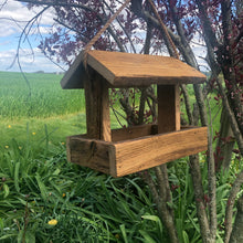 Load image into Gallery viewer, Simple Rustic Bird Feeder| Hand Made from Reclaimed Wood | BRF50