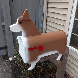 Corgi Mailbox | Pembroke Welsh Corgi | Unique Dog Mailbox | pp011